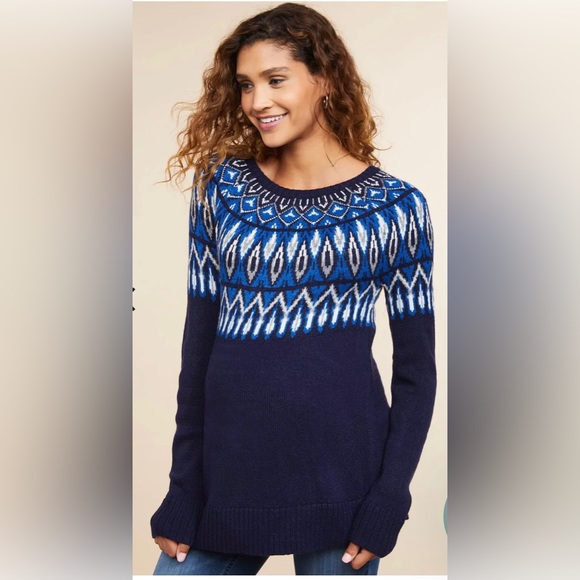 Motherhood Maternity Sweaters - Motherhood Maternity
FAIR ISLE MATERNITY SWEATER New. NWOT